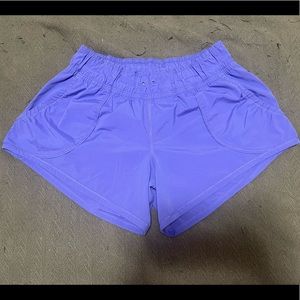 Purple Lululemon shorts